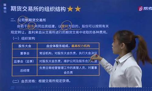 公司制期货交易(公司制期货交易所的法定代表人)_https://www.qldgs.com_内盘期货_第1张