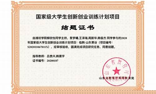 大创项目证书哪里查(大创项目计划书)_https://www.qldgs.com_恒指期货_第1张