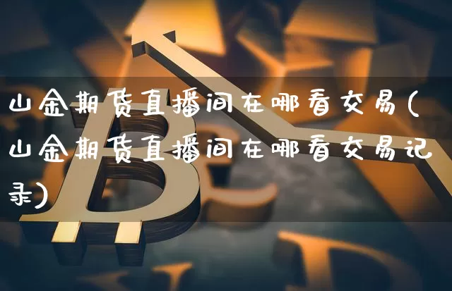 山金期货直播间在哪看交易(山金期货直播间在哪看交易记录)_https://www.qldgs.com_原油期货_第1张