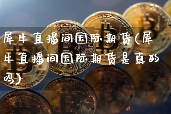 犀牛直播间国际期货(犀牛直播间国际期货是真的吗)_https://www.qldgs.com_内盘期货_第1张