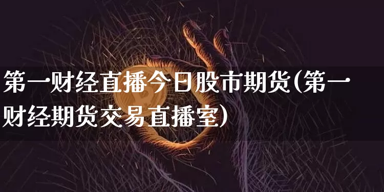 第一财经直播今日股市期货(第一财经期货交易直播室)_https://www.qldgs.com_恒指期货_第1张