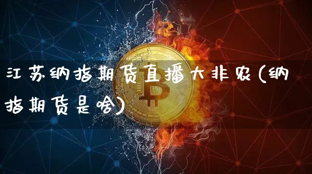 江苏纳指期货直播大非农(纳指期货是啥)_https://www.qldgs.com_内盘期货_第1张