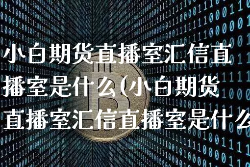 小白期货直播室汇信直播室是什么(小白期货直播室汇信直播室是什么东西)_https://www.qldgs.com_原油期货_第1张