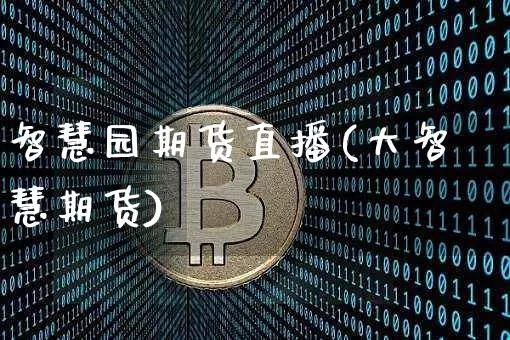 智慧园期货直播(大智慧期货)_https://www.qldgs.com_期货_第1张
