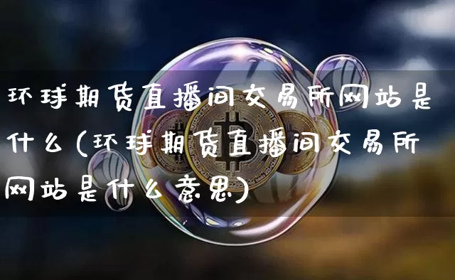 环球期货直播间交易所网站是什么(环球期货直播间交易所网站是什么意思)_https://www.qldgs.com_原油期货_第1张