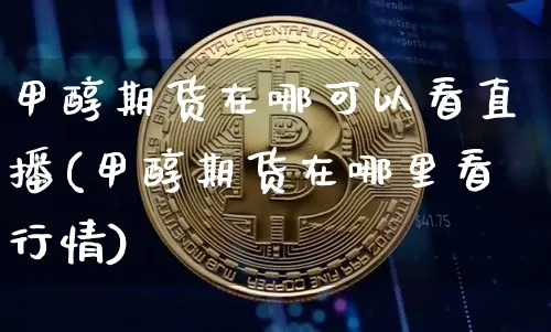 甲醇期货在哪可以看直播(甲醇期货在哪里看行情)_https://www.qldgs.com_恒指期货_第1张