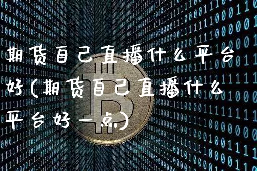 期货自己直播什么平台好(期货自己直播什么平台好一点)_https://www.qldgs.com_原油期货_第1张
