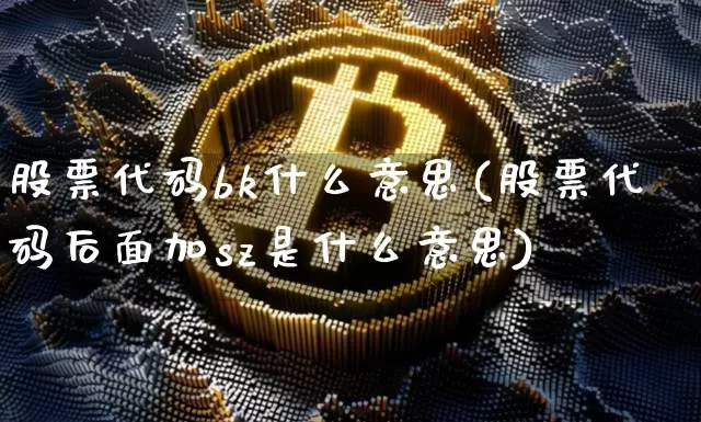 股票代码bk什么意思(股票代码后面加sz是什么意思)_https://www.qldgs.com_恒指期货_第1张