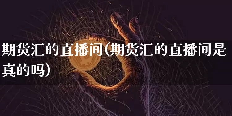 期货汇的直播间(期货汇的直播间是真的吗)_https://www.qldgs.com_恒指期货_第1张