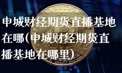 申城财经期货直播基地在哪(申城财经期货直播基地在哪里)_https://www.qldgs.com_期货_第1张