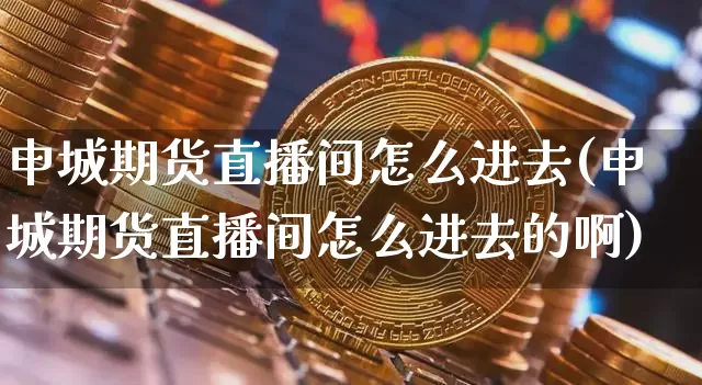 申城期货直播间怎么进去(申城期货直播间怎么进去的啊)_https://www.qldgs.com_恒指期货_第1张